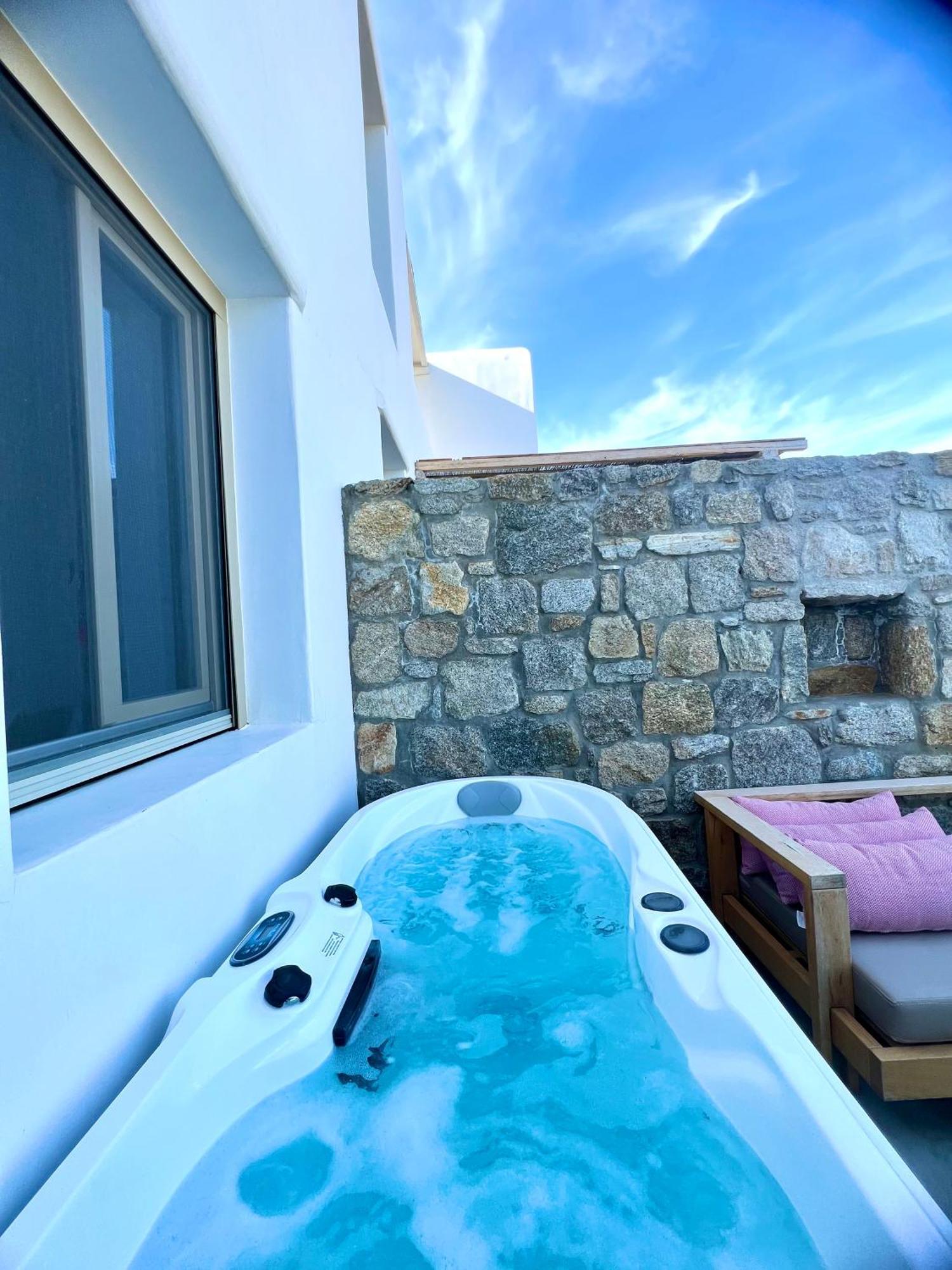 Отель Due Mari Mykonos Agios Ioannis Diakoftis Экстерьер фото